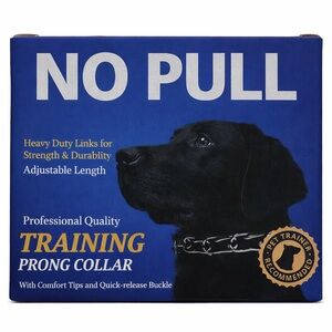 Mayerzon Small Dog Prong Training Collar No-Pull Quick Release NWT